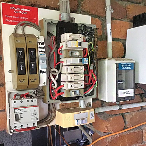 Electrical Switchboard upgrade by Oleada electricians in Capalaba, Queensland 4157