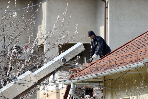 You should be regularly inspecting your home for any loose fittings, tiles or anything that can come loose in a major storm.